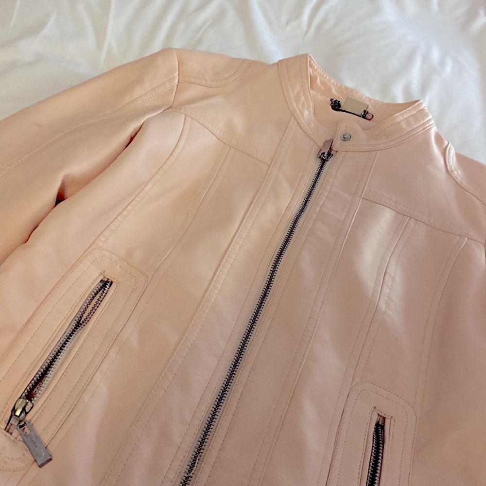 Pink Leather jacket - Picture 2 of 3